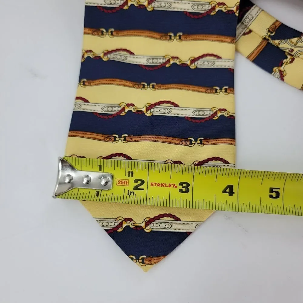 Gucci silk tie designed by Paolo gucci